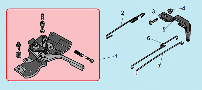 14 ТЯГИ КУЛЬТИВАТОР CHAMPION ВC7712
