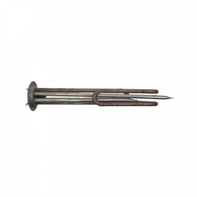 ТЭН RF 2000W(500+1500), медь, D64мм, М6, клеммы под винт, L265мм, 220V