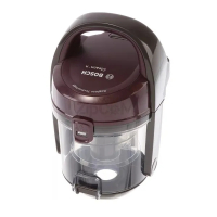 Контейнер для пыли 11029268 для пылесосов Bosch